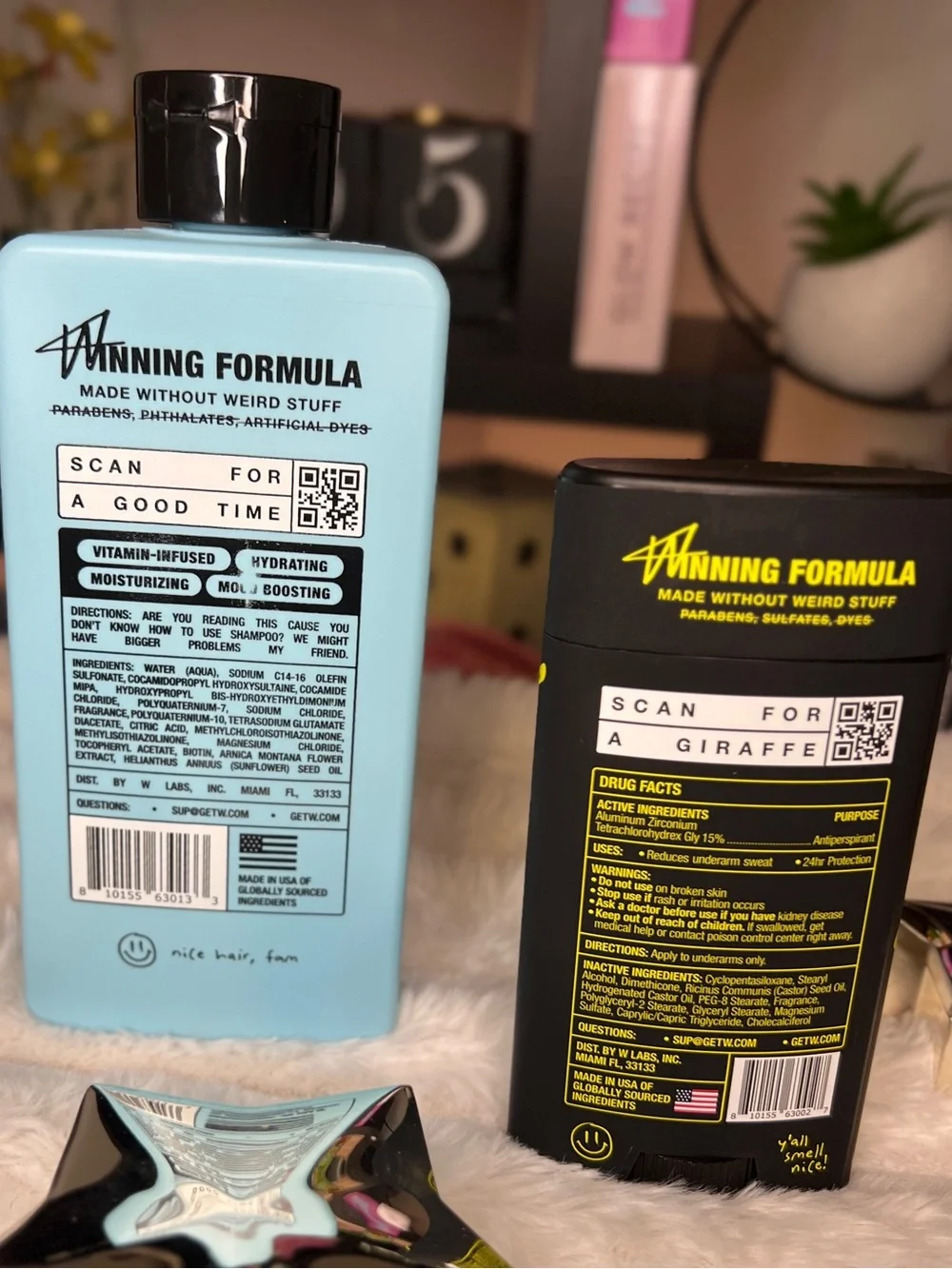 Wave Breaker 2-in-1 Shampoo + Conditioner (Light Blue)